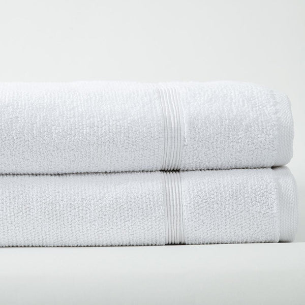 Egyptian Cotton Bath Sheet Bundle in White
